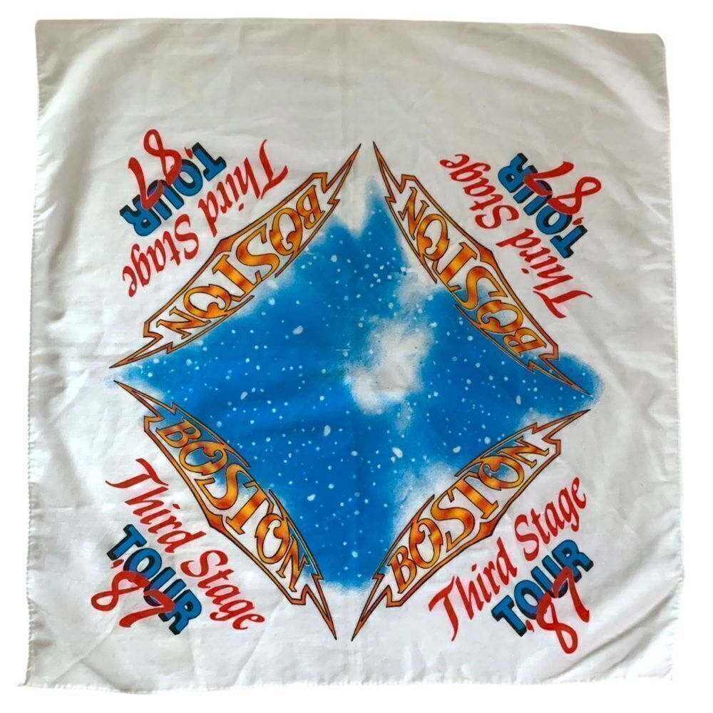 Vintage Boston Third Stage Tour ‘87 Bandana
